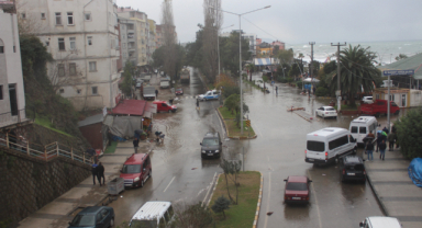 Giresun’un O İlçesinde Hasar Büyük