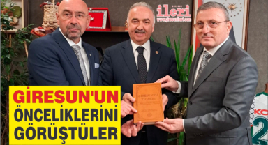 Giresun'un Önceliklerini Görüştüler