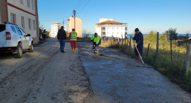 Giresun’un Piraziz İlçesinde Yol Atağı