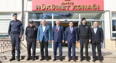 Giresun Valisi Serdengeçti Espiye'deki Çalışmaları İnceledi