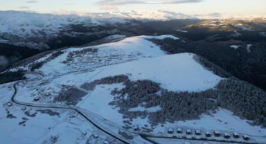 Giresun Yaylalarından Kartpostallık Kar Manzaraları