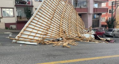 Giresun'da fırtına etkili oluyor