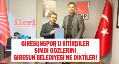 Giresunspor'u bitirdiler, şimdi gözlerini Giresun Belediyesi'ne diktiler!