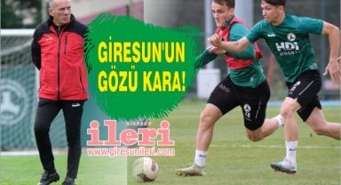 Giresunspor’un Gözü Kara!