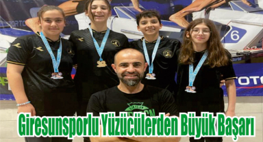 Giresunsporlu Yüzücülerden Büyük Başarı