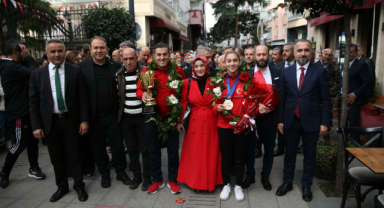 Ordu’da Avrupa Şampiyonuna Görkemli Karşılama