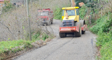Giresun'un Yağlıdere İlçesinde Çalışmalar Tamgaz Sürüyor