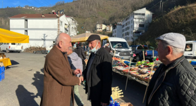 Başkan Çetin Halk İle İç İçe