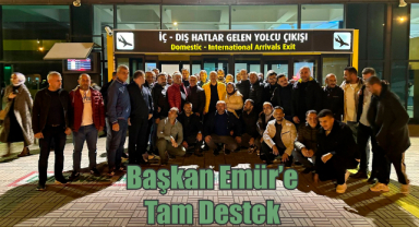 Başkan Emür’e Tam Destek