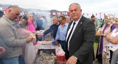 Binlerce vatandaş hamsi festivalinde buluştu