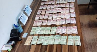 Dilencinin Üzerinden 1131 Lira Çıktı