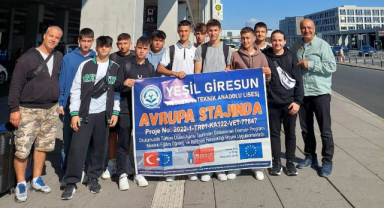 Giresunlu Öğrenciler Avrupa'da Staj Yapıyor