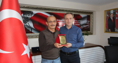 Giresun'da Emekli Olan Boks Antrenörü Onurlandırıldı