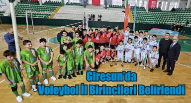 Giresun’da Voleybol İl Birincileri Belirlendi