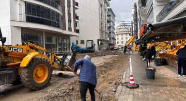 Giresun’un O İlçesinde Altyapı ve Üstyapı Çalışmaları Sürüyor