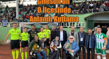 Giresun’un O İlçesinde Anlamlı Kutlama