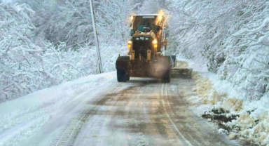 Giresun'un O İlçesinde Eğitime Kar Engeli
