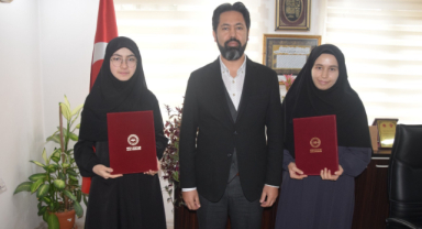 Giresun’un O İlçesinde Hafızlar Belgelerini Aldı