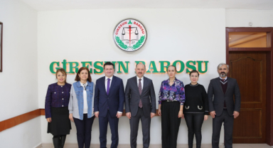 Giresun Valisi'den Baro'ya İade-i Ziyaret