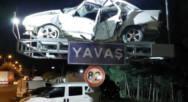 Hız Sınırına Böyle Dikkat Çektiler