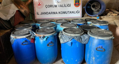 Jandarmadan Kaçak İçki Operasyonu