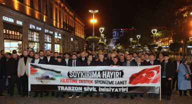 Karadeniz'den İsrail Saldırılarına Protesto!