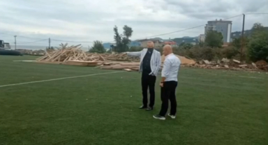 Keşap Stadyumu Işıl Işıl