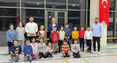 Müdür Ergün, Sporcuları Antrenmanda Ziyaret Etti