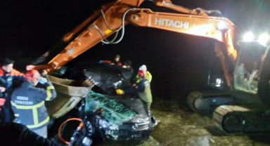 Ordu'da Dereye Uçan Araçtaki Çift Hayatını Kaybetti