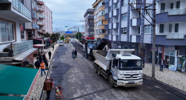 Şenlikoğlu'nun Önderliğinde Giresun'un Cadde ve Sokakları Modernleşiyor