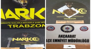 Trabzon'da uyuşturucu operasyonu