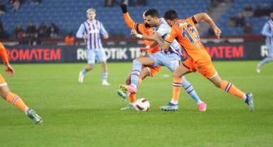 Trabzonspor, Başakşehir engeline takıldı:1-1