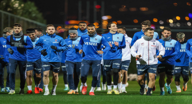 Trabzonspor, MKE Ankaragücü maçı hazırlıklarını sürdürdü