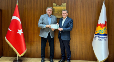 Zeytinburnu Belediye Başkanı Ömer Arısoy'dan Giresunspor’a destek