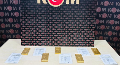 10 milyon TL değerinde yasa dışı külçe altın ele geçirildi