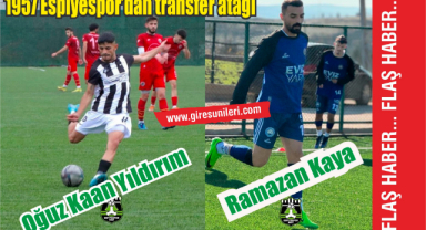 1957 Espiyespor'da transfer harekatı