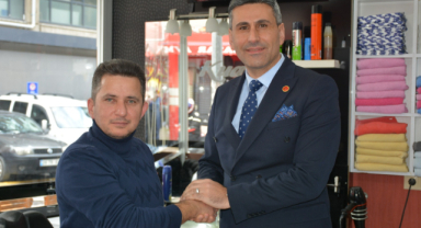 Aday Aydın Giresun'da ziyaretlerine devam ediyor