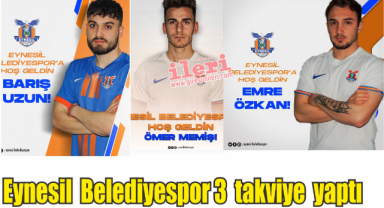 Amber Çay Eynesil Belediyespor, kadrosuna 3 yeni oyuncu ekledi