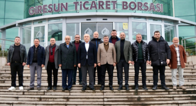 Başkan Şenlikoğlu Giresun esnafının yanında!