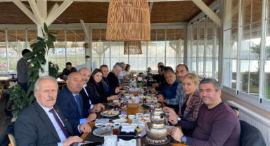 Başkan Takır basın emekçileri ile buluştu