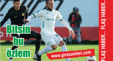 Bitsin bu özlem