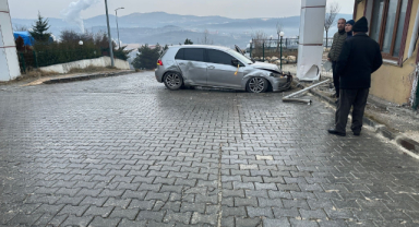 Buzlanma kazaları da beraberinde getirdi