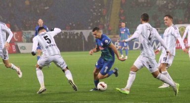 Çaykur Rizespor: 0 - Beşiktaş: 4