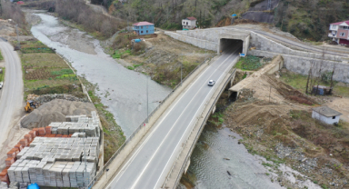 Dereli yolu ulaşım süresini yarıya düşürdü!