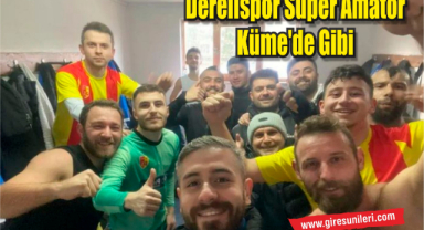 Derelispor Süper Amatör Küme’de Gibi