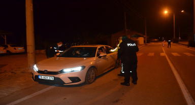 Dodurga'da polis ekipleri alkol denetimi yaptı