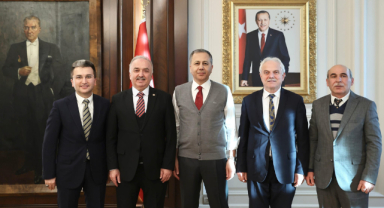 Doğankent'in sorunlarını Bakana ilettiler