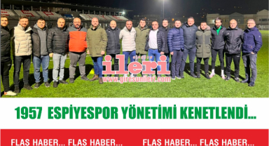 Espiyespor’da yönetim kenetlendi