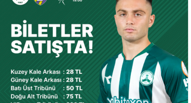 Giresunspor-Eyüpspor maçı biletleri satışta