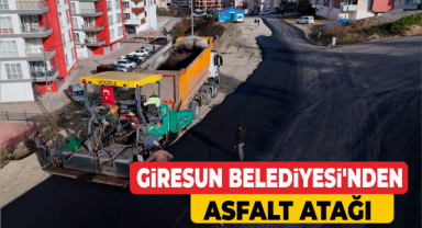 Giresun Belediyesi'nden Asfalt Atağı